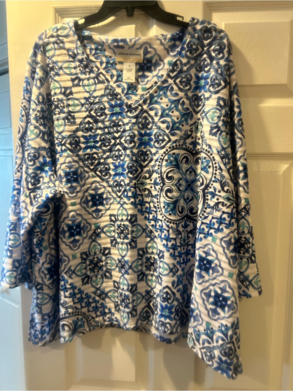 Sz 3x Alfred Dunner Mykonos top